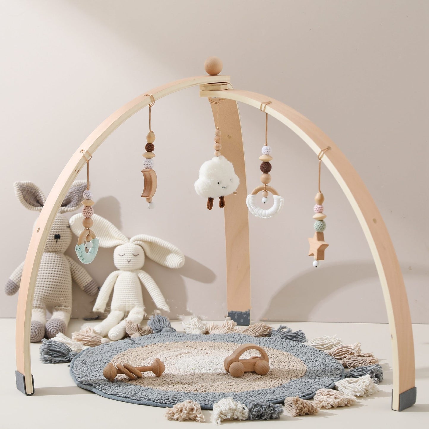Ein vielseitiges und sicheres Spielzeug für die Frühentwicklung Ihres Babys."