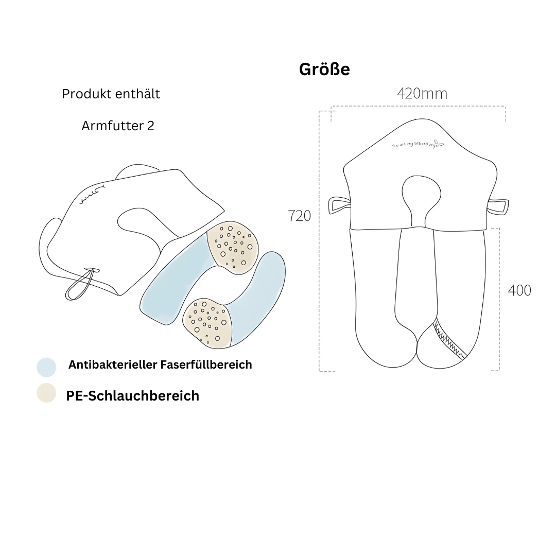 Baby Shaping Pillow für optimalen Komfort