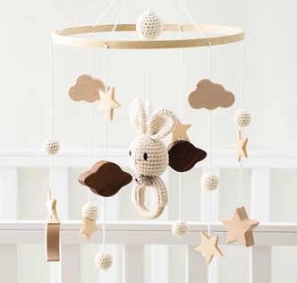 Holz-Windspiel Anhänger für Kleinkinder