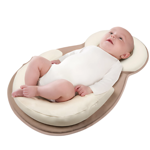 Ergonomisches Babykissen gegen Plattkopf – Komfort & Schutz für Neugeborene