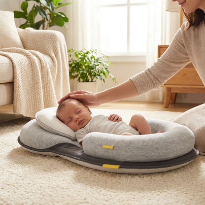 Ergonomisches Babykissen gegen Plattkopf – Komfort & Schutz für Neugeborene