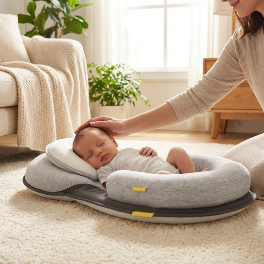 Ergonomisches Babykissen gegen Plattkopf – Komfort & Schutz für Neugeborene