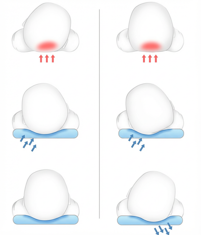 Ergonomisches Babykissen gegen Plattkopf – Komfort & Schutz für Neugeborene
