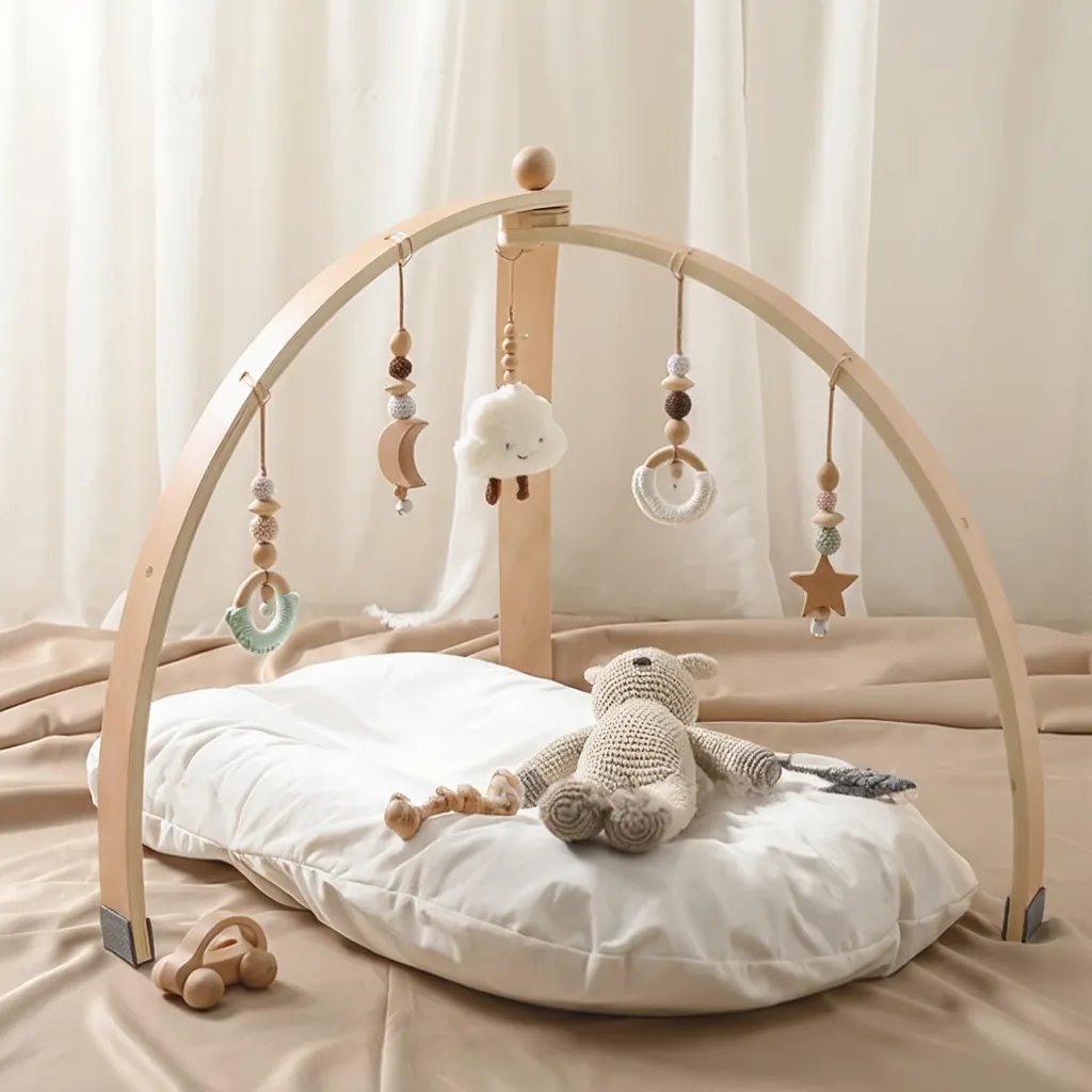 Ein vielseitiges und sicheres Spielzeug für die Frühentwicklung Ihres Babys."