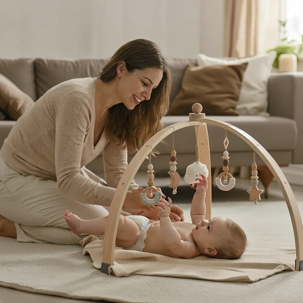 Ein vielseitiges und sicheres Spielzeug für die Frühentwicklung Ihres Babys."