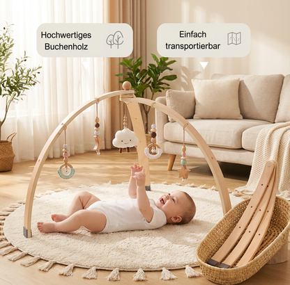 Ein vielseitiges und sicheres Spielzeug für die Frühentwicklung Ihres Babys."