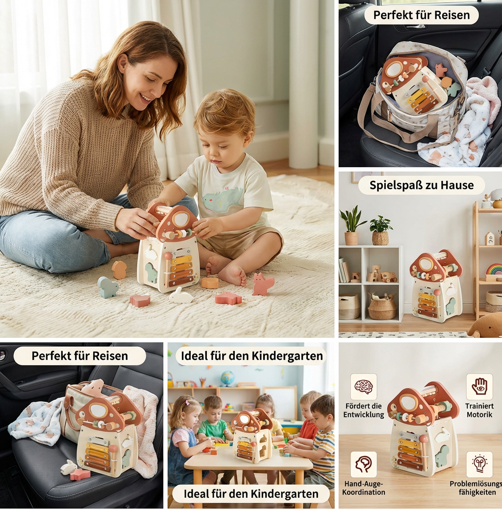 Fliegenpilz – Kreatives Lernspielzeug