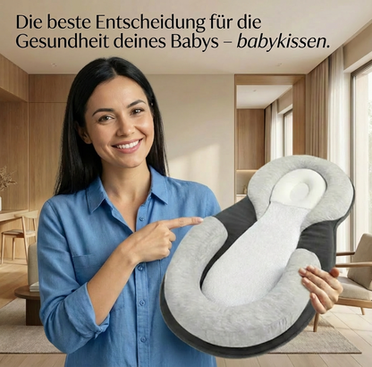 Ergonomisches Babykissen gegen Plattkopf – Komfort & Schutz für Neugeborene