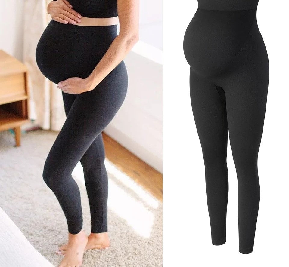 Hohe Taille Umstandsleggings für Schwangere
