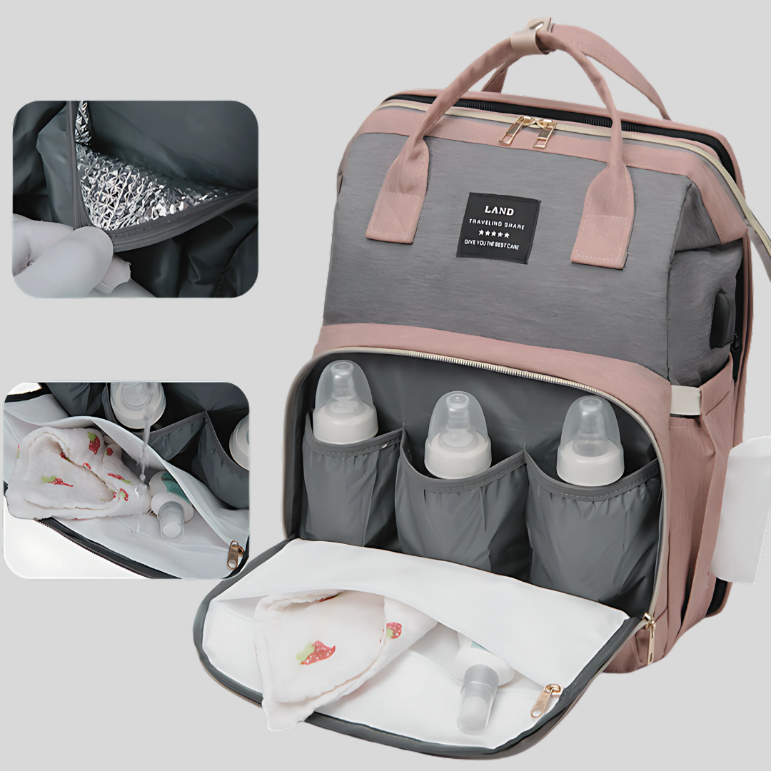 Zuniees Multifunktionaler Wickelrucksack für Eltern