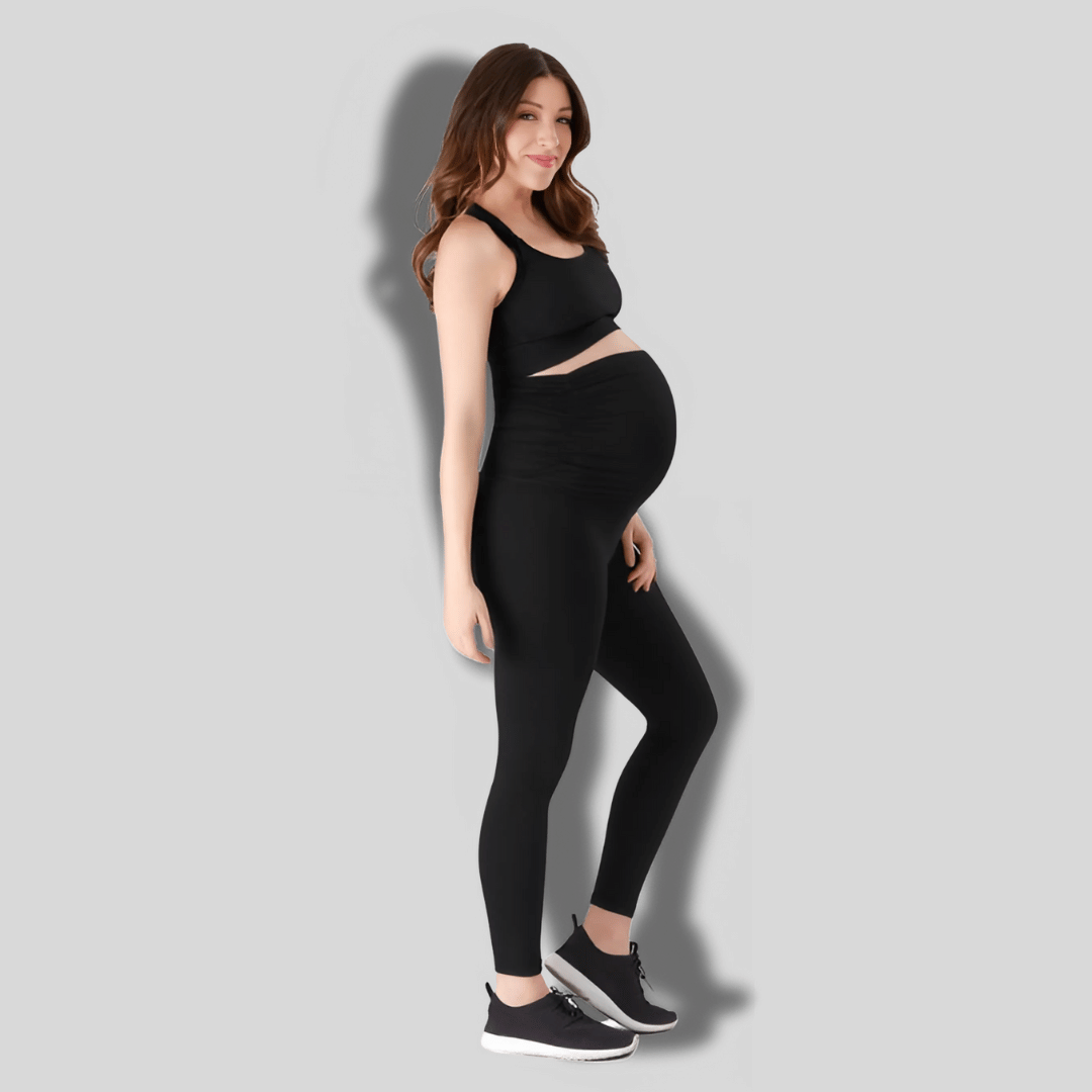 Hohe Taille Umstandsleggings für Schwangere