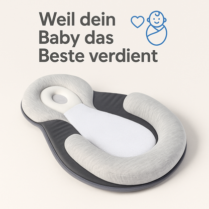 Ergonomisches Babykissen gegen Plattkopf – Komfort & Schutz für Neugeborene