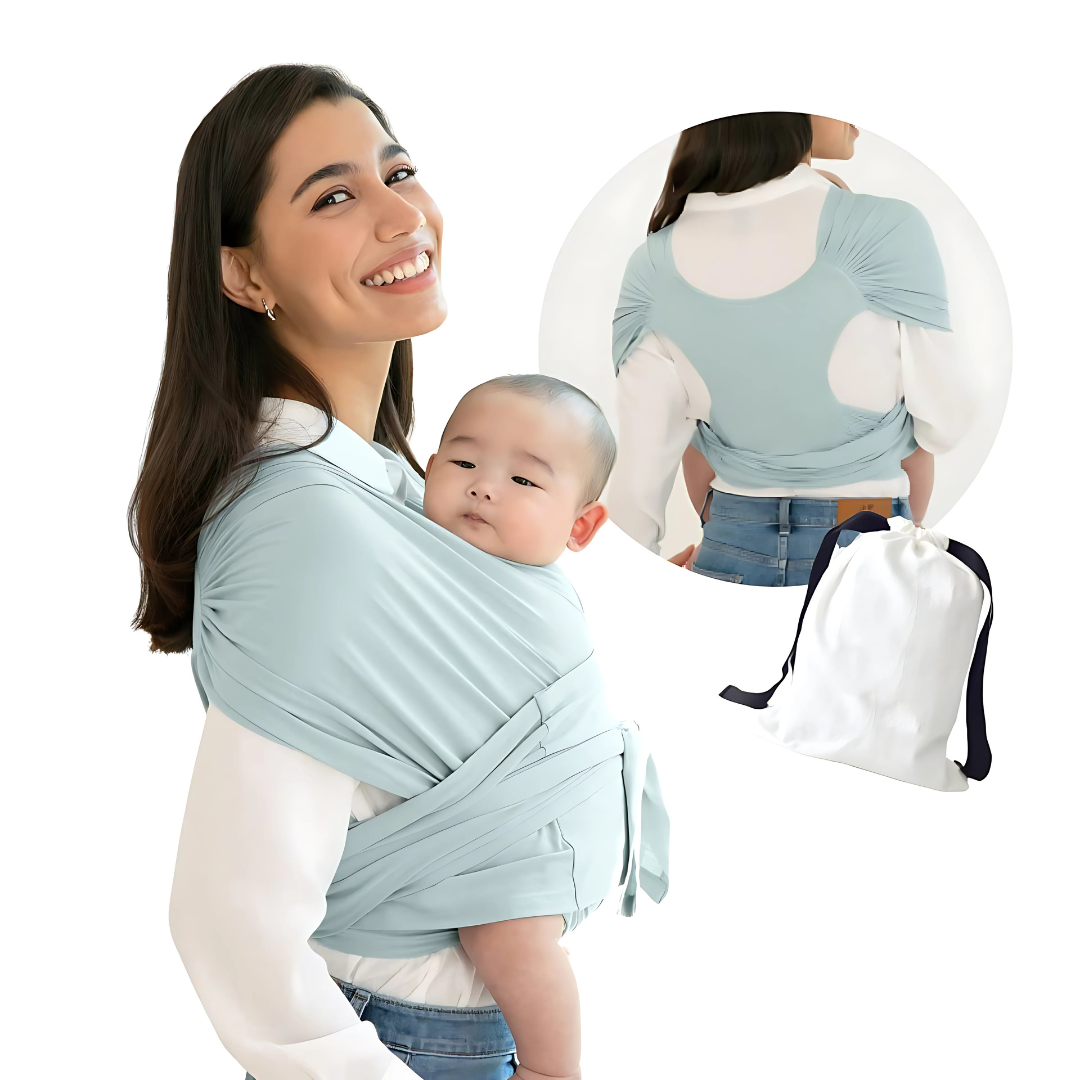 Baby Tragetuch – Einfach, bequem, bindefrei