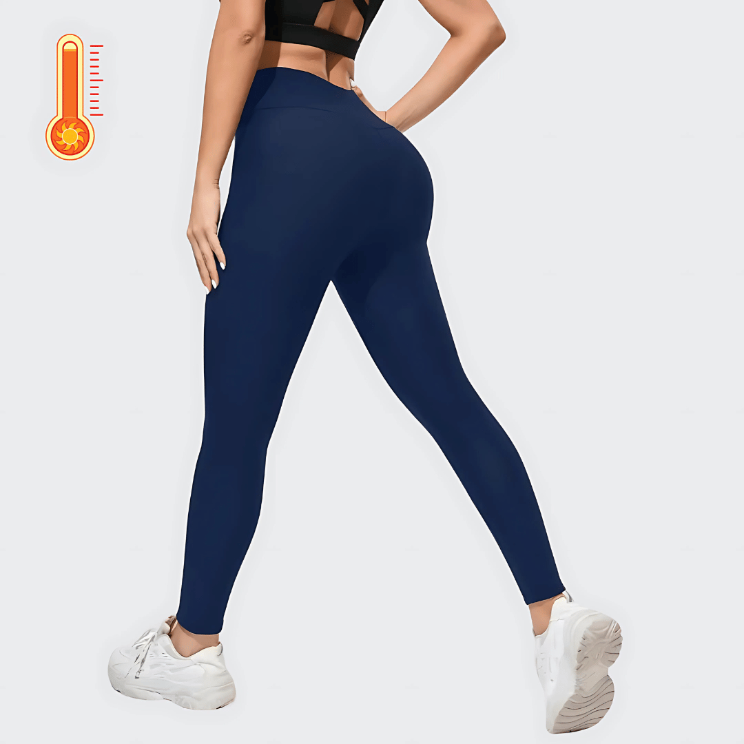 Gefütterte Thermo-Leggings für den Winter
