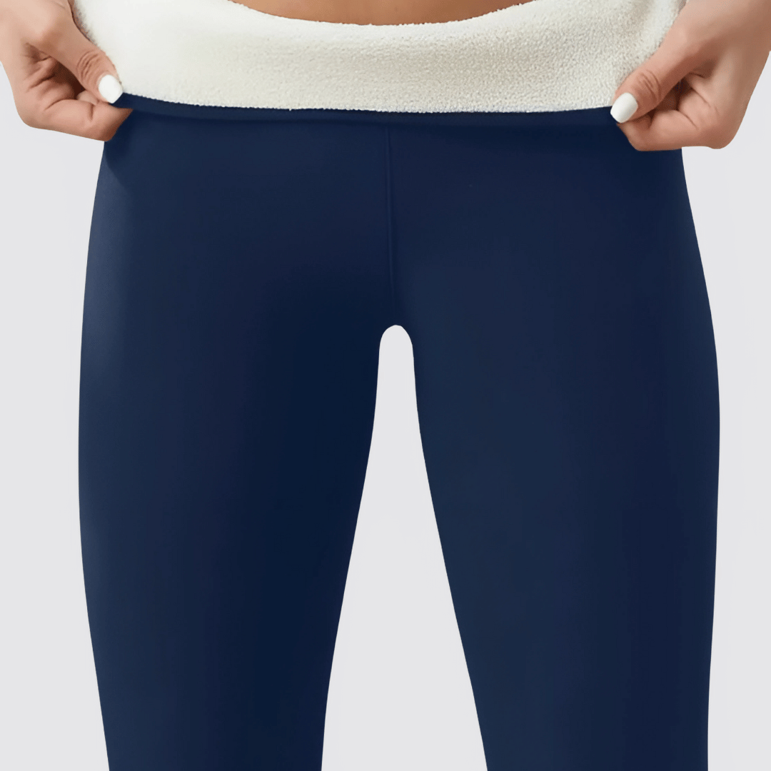 Gefütterte Thermo-Leggings für den Winter