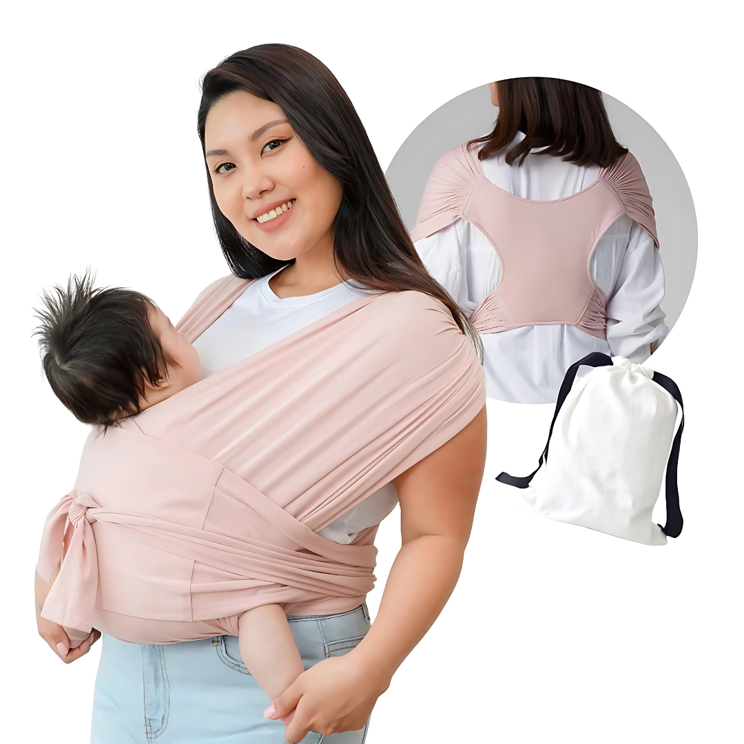 Baby Tragetuch – Einfach, bequem, bindefrei