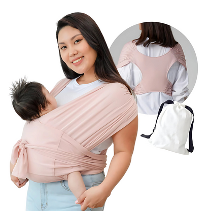 Baby Tragetuch – Einfach, bequem, bindefrei