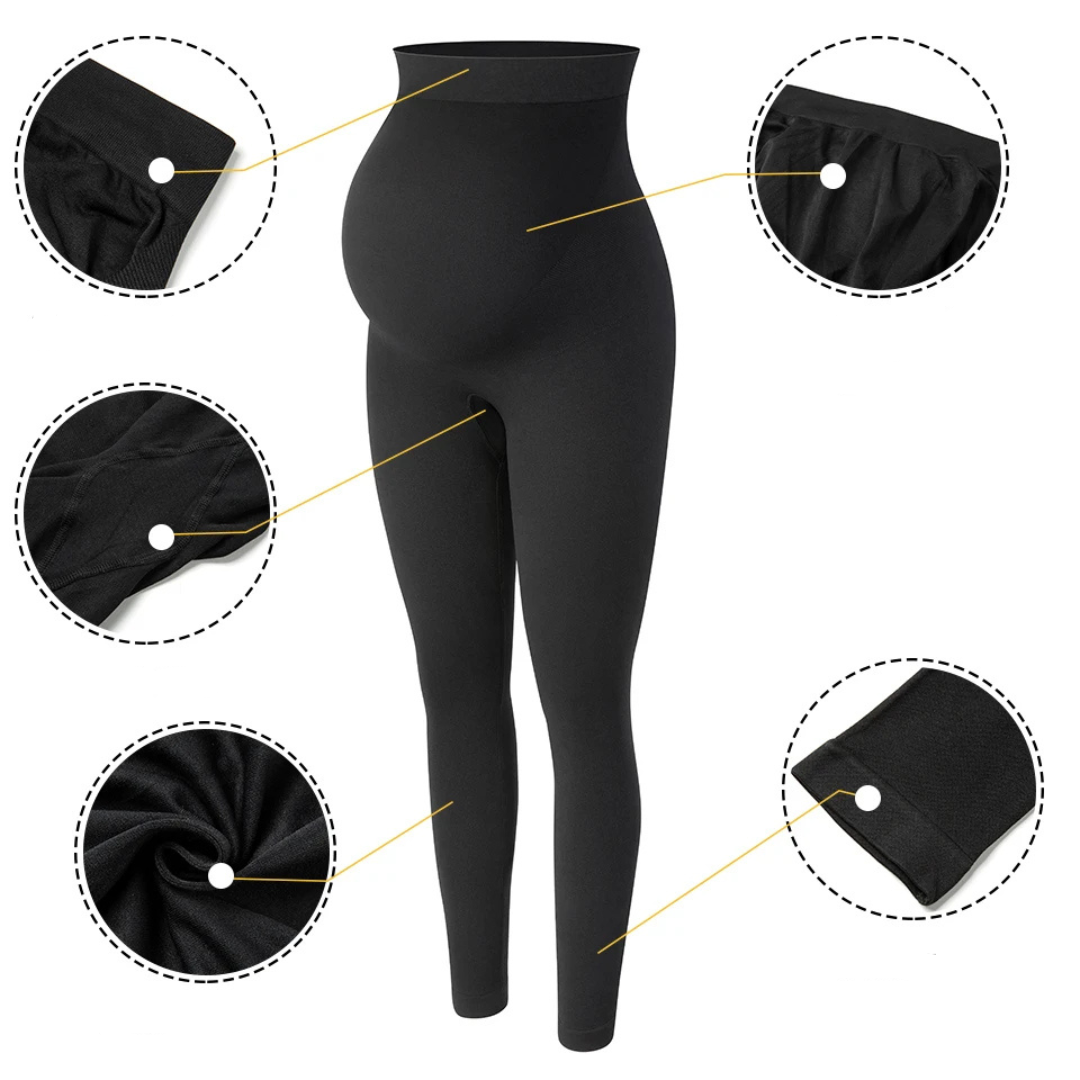 Hohe Taille Umstandsleggings für Schwangere