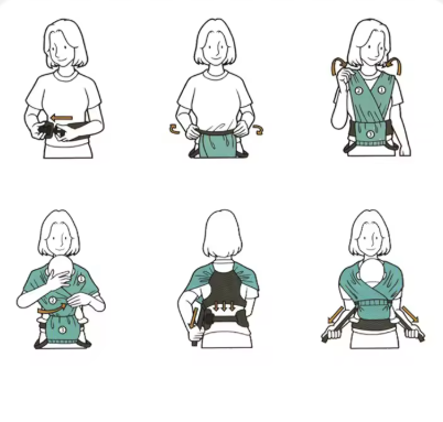 Ergonomischer Babyträger-Sicherer Komfort & Geborgenheit
