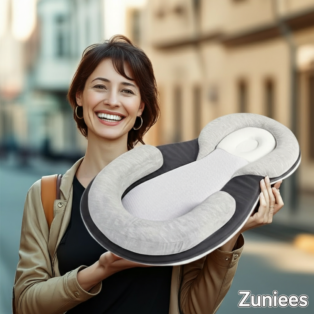 Ergonomisches Babykissen gegen Plattkopf – Komfort & Schutz für Neugeborene